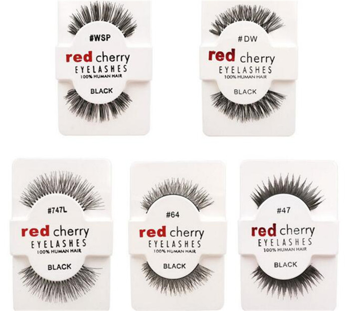 

10 styles RED CHERRY False Eyelashes Fake Eye Lashes long and vol A105