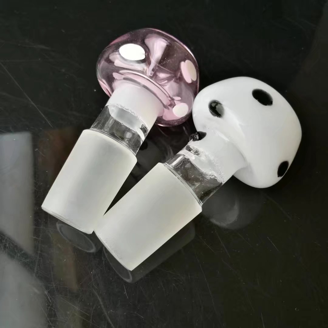 

Female Colored Mushroom Smoking Accessories Bowl Piece for Bongs 14mm Glass Water Pipes Bong Bowl Slide With Handle Water Smoking Pipe Bong