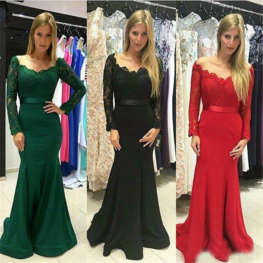 

Custom Made Elegant Formal Long Party Gowns Sexy Prom Dress Green Evening Dresses Long Sleeves V neck Lace Evening Gowns, Fuchsia