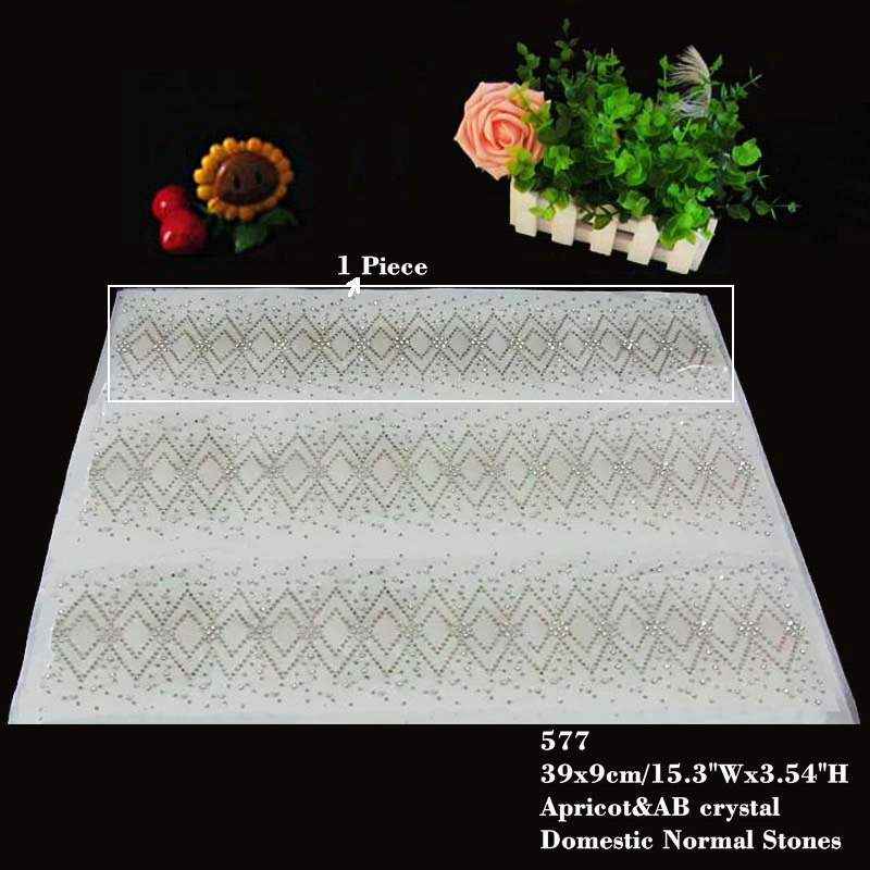 

Custom Hotfix Iron On Rhinestone Transfers Motifs Sticker Lace Design 30pcs/lot