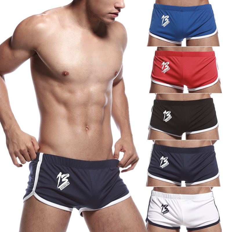 

Wholesale-Tops High Quality Household Shorts Quick-drying Casual Breathable Mesh Shorter Men's Shorts Fitness Comfortable Shorts, White