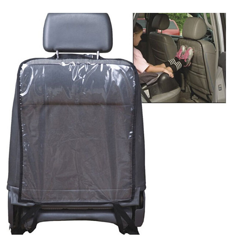 Juego de 2 protectores transparentes para asiento de coche para ni/ños N\A