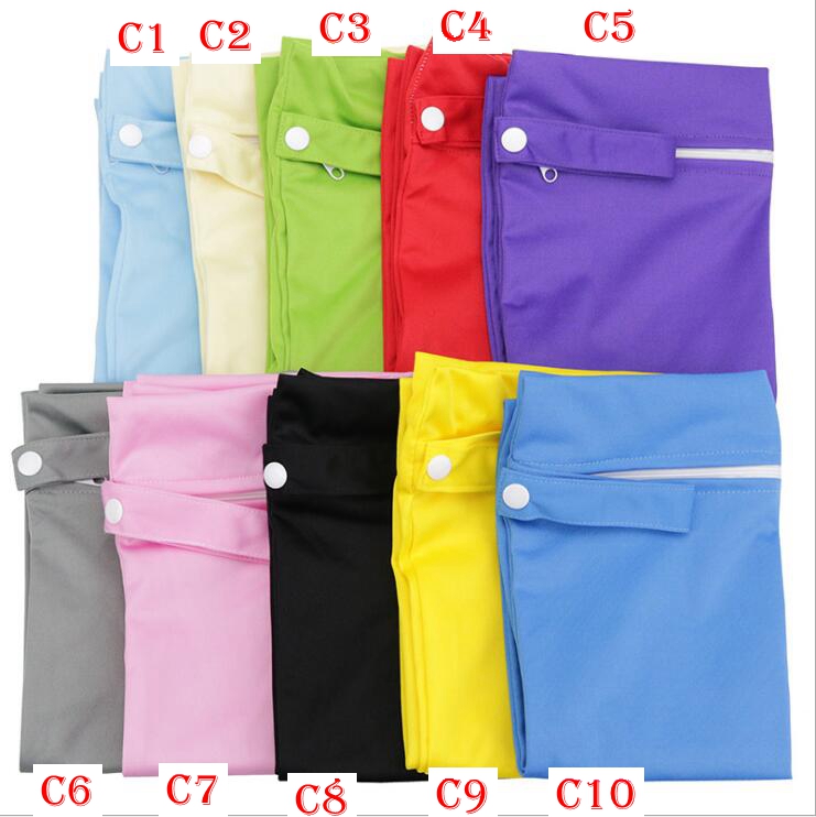 

Baby Diaper Bags Nappy Stackers Bags Waterproof Diaper Organizer Portable Zipper Infant Stroller Cart Bags Wet Dry Cloth Storage Bag GGA462
