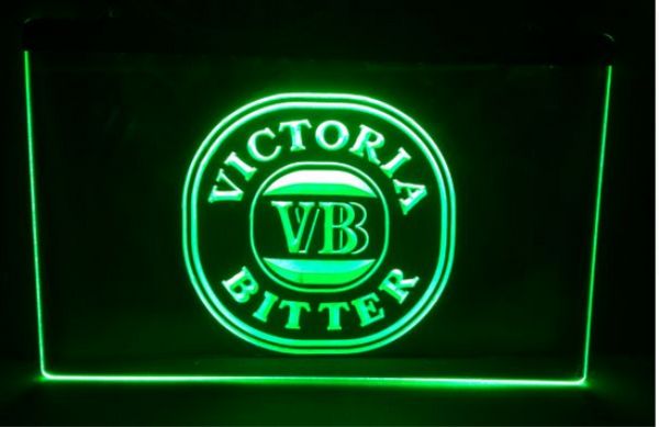 

Victoria Bitter VB Beer Bar Pub LED Neon Light Sign home decor crafts