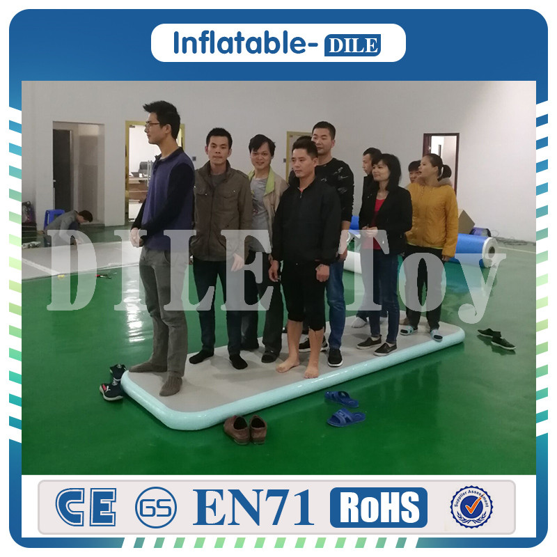 

Free Shipping 3X0.9x0.1m Indoor Used Sports Equipment Short Mini Size Gym Mat Air Tumbling Mat Inflatable Air Track