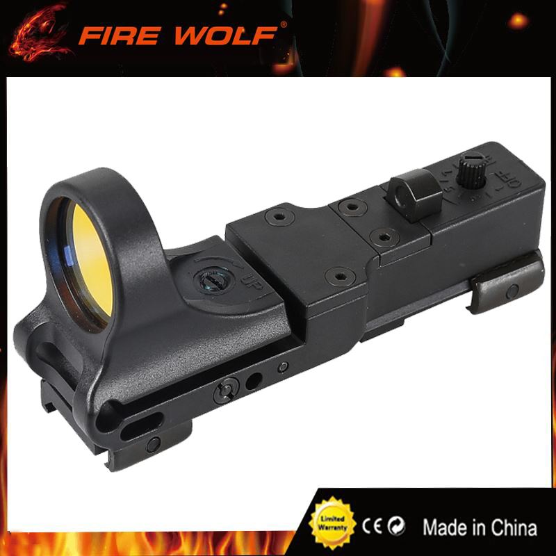 

FIRE WOLF New Tactical Red Dot Scope EX 182 Element SeeMore Railway Reflex Red Dot Sight 6 Color Optics