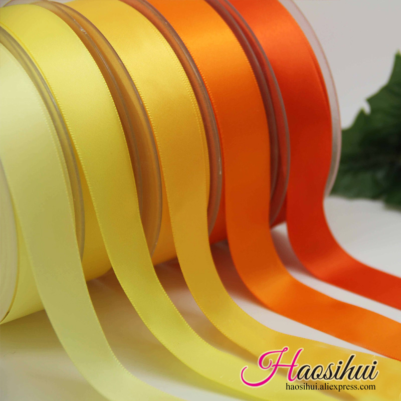 Free shipping 1-1/2''(39mm) Polyester Satin Ribbon 100yards/lot Solid 196 Colors Ribbon DIY gift package for decoration-image-396078096