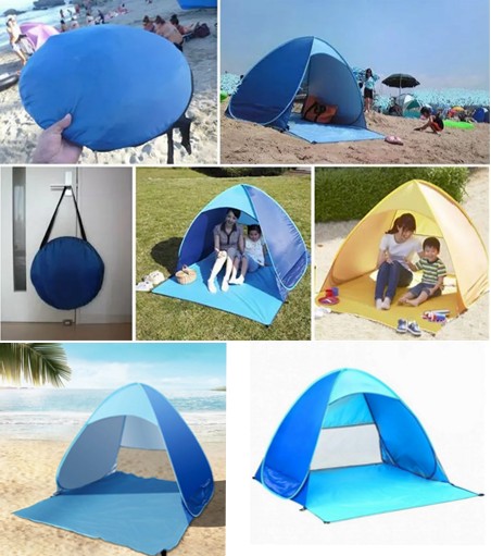 Baby im Freienstrand Zelt Pop up faltbares Zelt mit Strand Pool Sun Schutz
