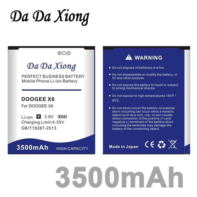 

Da Da Xiong 3500mAh DOOGEE X6 Battery for DOOGEE X6 DOOGEE x6 pro