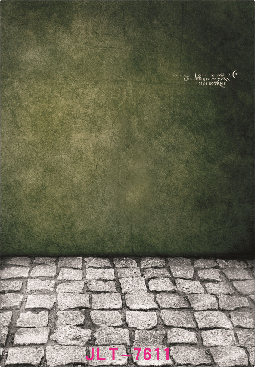 

dark green wall stone floor 5X7ft camera fotografica vinyl cloth photography backgrounds wedding children baby backdrop for photo studio