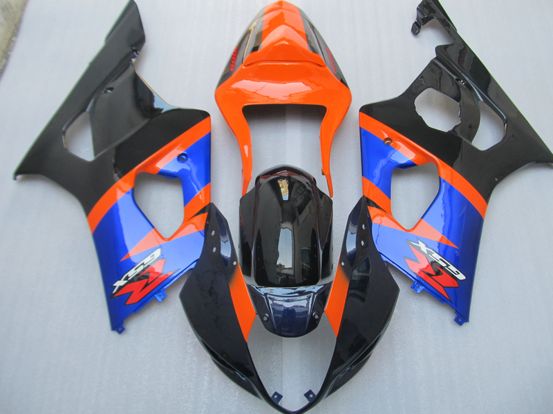 

Fairing kit for Suzuki GSXR1000 03 04 red blue black motorcycle fairings set GSXR1000 2003 2004 OT02, Same as picture
