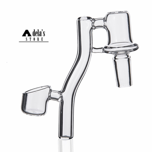 

Stock Quartz Dropdown With Banger Nail 10mm 14mm 18mm Female Male Clear Joint Drop Down Dab Rig Also Sell 4mm 377