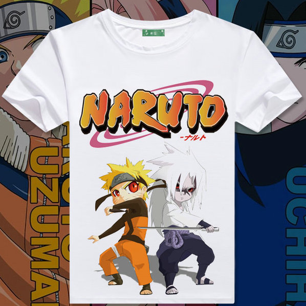 Uzumaki Naruto T Shirt Good Quality Short Sleeve Ninja Style Tees ...