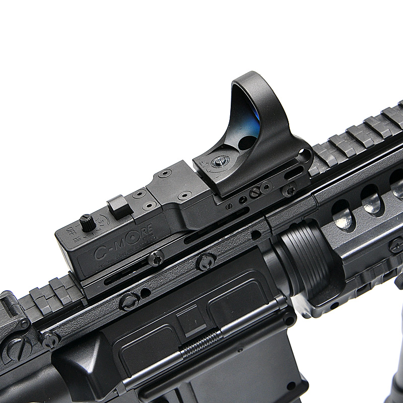 

New Tactical Red Dot Scope EX 182 Element SeeMore Railway Reflex C-MORE Red Dot Sight 6 Color Optics