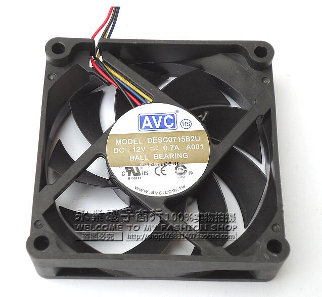 

riginal for Cooler Master A7015-45RB-3AN-C1 70*70*15MM 7cm computer CPU cooling fan DESC0715B2U 0.7a