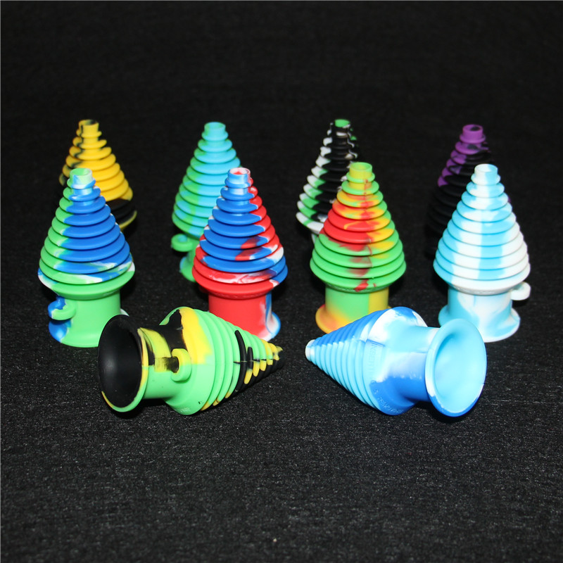 

Silicone Mouthpieces for glass bongs Dab Straw Oil Rigs Silicone Smoking Pipe glass pipe smoking accessories dab rig