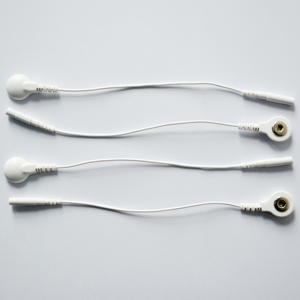 

Tens Lead Wire Adapters - Convert 3.5mm Snap to 2mm Pin