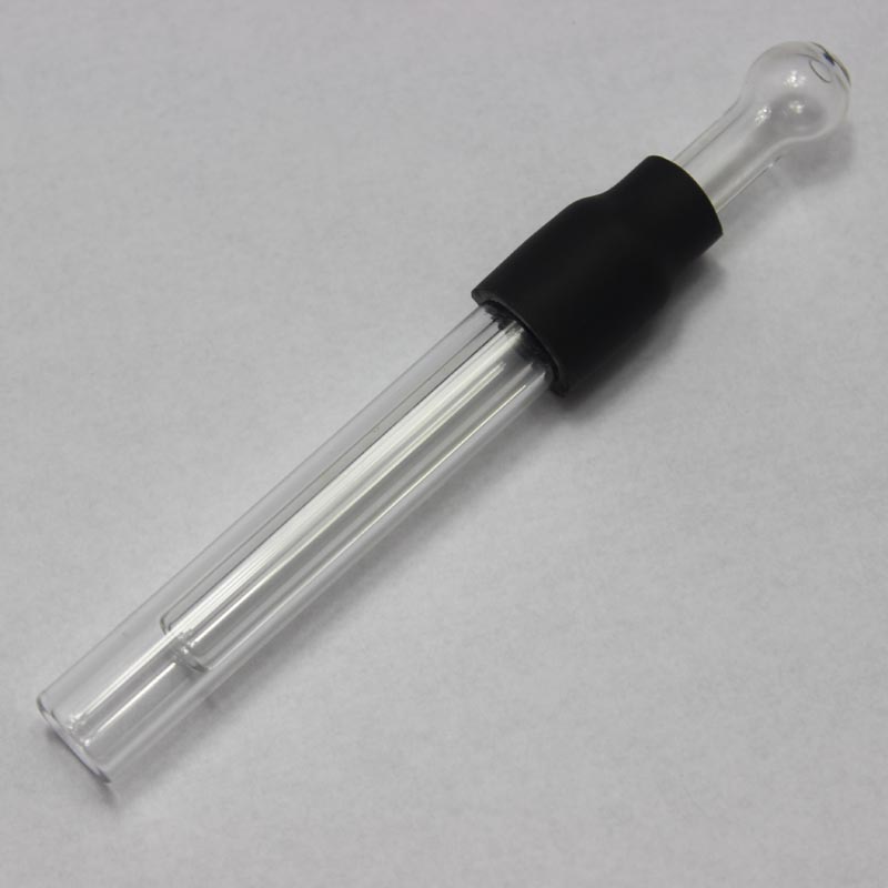 

4 inch Glass Blunt Scientific Glass Hand Pipe for Smoking Reusable Glass Blunt Steamroller Mini Bongs