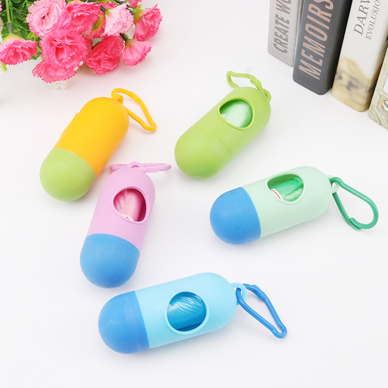 

Pet supplies Dog Poop Bag Scoop Leash Dispenser with Hook Mini Dog Poop Bag Box Wholesale free shipping DHL