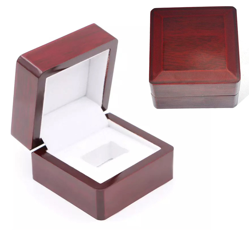 

Rings Boxes Gift Boxes Championship Ring Jewelry Boxes Wooden Box 6.6*6.6*4.5cm