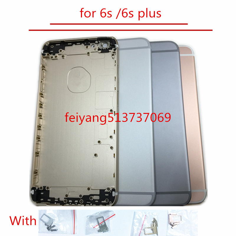 

A quality Full Housing Back Battery Cover Middle Frame Metal For iPhone 6s 4.7"/6s plus 5.5" Replacement Part