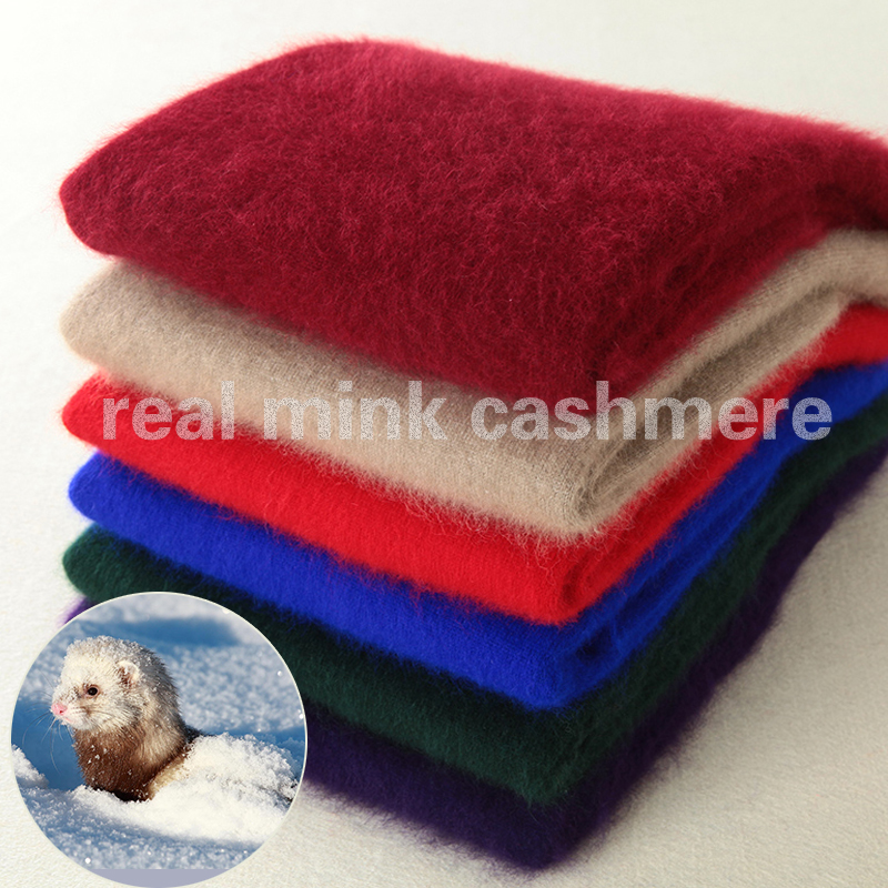 Wholesale- Women Sweater 2016 New Fashion Real Mink Cashmere Top Level Sweater 21 Colors O-neck Warm Clothing Autumn Winter Sweater