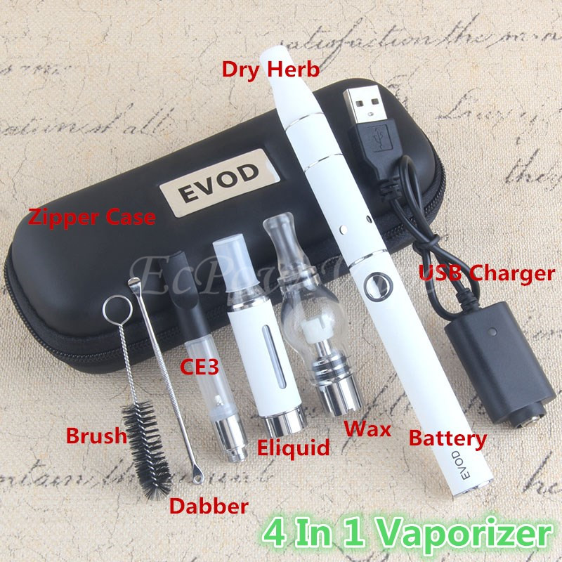 

4in1 Vaporizer kit vape pen included 510 oil cartridge mt3 eliquid globe glass wax ago dry herb vaporizer all in 1 starter kits, Purple