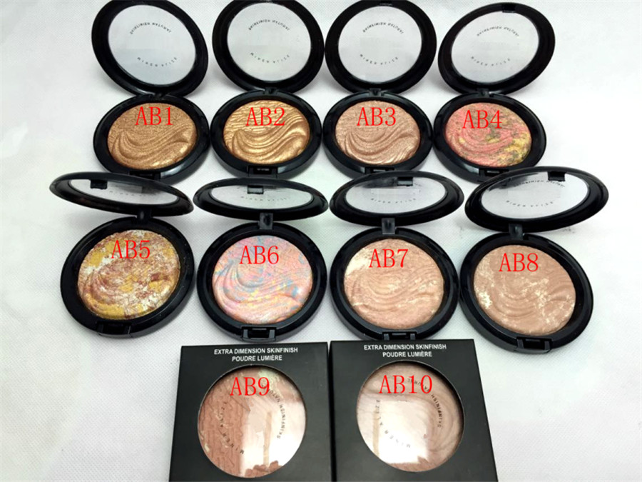 

HOT New Makeup Face Powder EXTRA Dimension Skinfinish Poudre Lumiere 10 COLORS 9g DHL