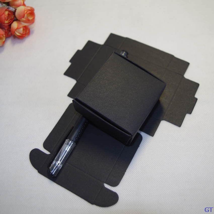 

2018 New Tubetes 50pcs/lot: 5.8x5.8x3.2cm Retro Brown/white/black Packaging Box Carboard Wedding Party Favor Candy Gift Package Decoration