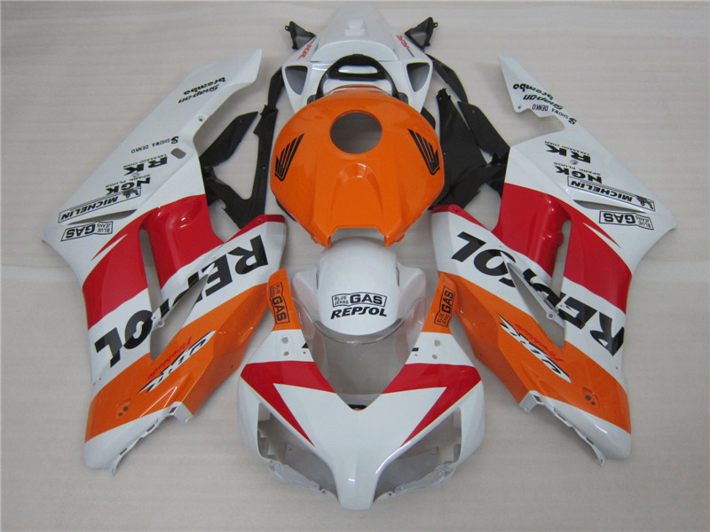 

Injection molding free 7 gifts fairing kit for Honda CBR1000RR 04 05 orange white fairings set CBR1000RR 2004 2005 OT17, Same as picture