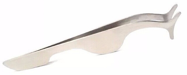 

Wholesale- 20pcs False Fake Eyelashes Clip EyeLash Curler Applicator Eye lash Aid Clip Forceps Beauty Makeup Cosmetic Tool