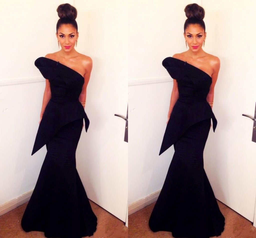 

Simple Dark Navy Mermaid Prom Dresses Sexy Strapless Evening Gowns Floor Length Cheap Prom Dress, Sage