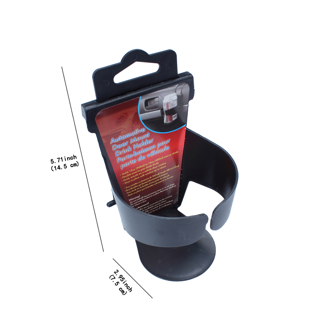 

Vehicle Car Truck Door Mount Drink Liquid Bottle Cup Hanging Holder Clip on