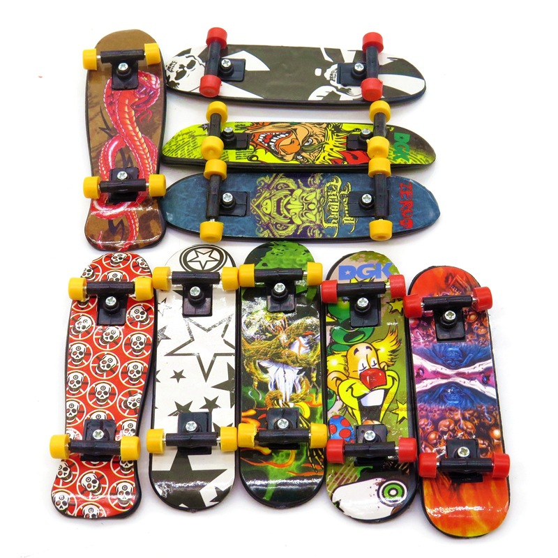 Placa De Dedo Brinquedo Presente De Aniversário Deck Caminhão Menino Skate Festa De Natal