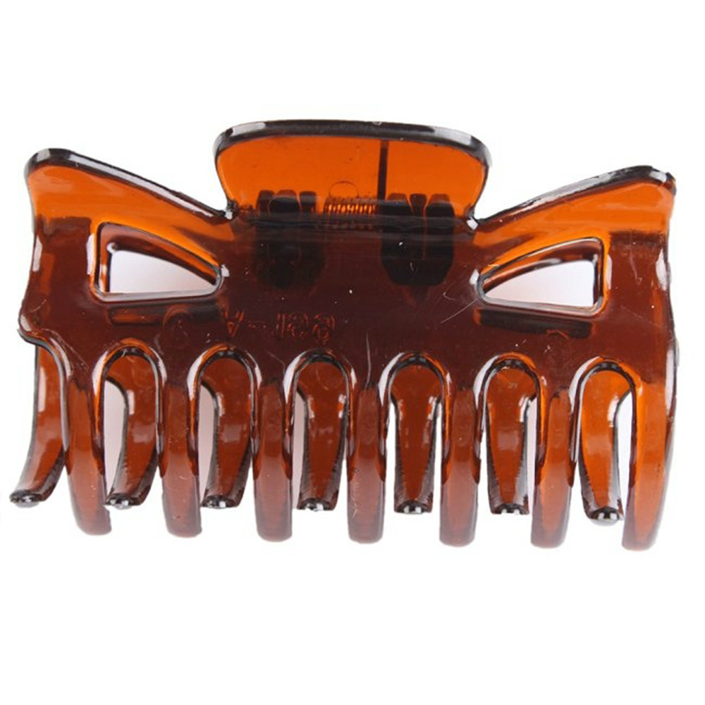 

Wholesale- Women Single Unilateral Seven Teeth Hair Clips Claw Hairpin Fit Crafts Barrettes (large 6pcs/ small 10 pcs a pack ) 2 size 2016