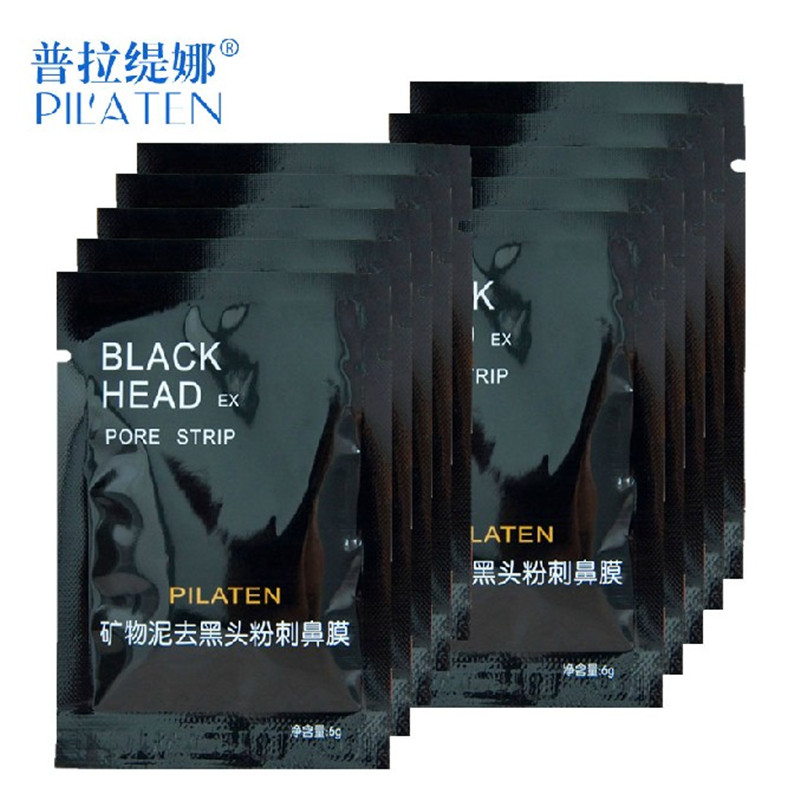 Face Care PILATEN Nose Facial Blackhead Remover Mask Minerals Pore Cleanser Black Head Pore Strip for nose makup