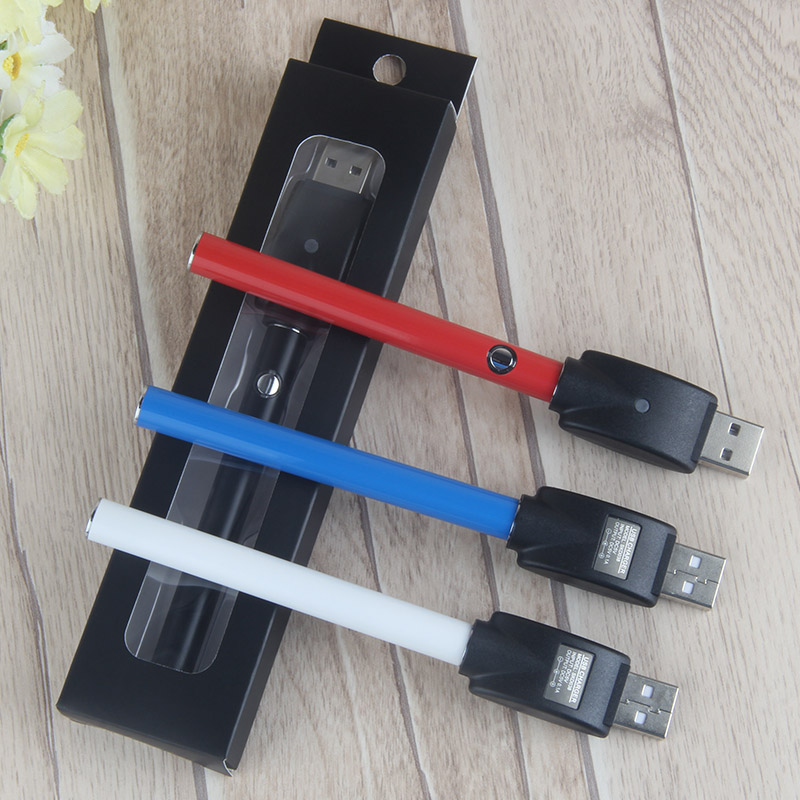 

Hot Slim 510 thread vape battery button push 280mah battery bud o pen cartridge oil vaporizer cartridge e cig battery