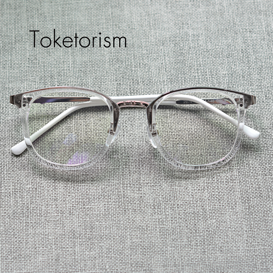 

2018 New Brand Wholesale- Toketorism Clear lens glasses fashion feminino eyeglasses frames men 4792