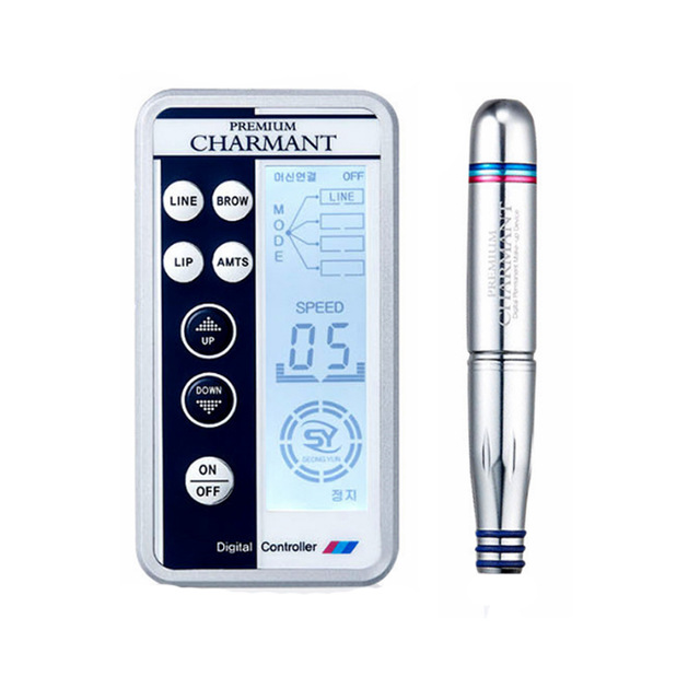 1 pcs Charmant Maquillage Permanent Maquillage Machine kits Professionnel Numérique Machine De Tatouage Sourcils Lèvre Stylo Machine Ensembles