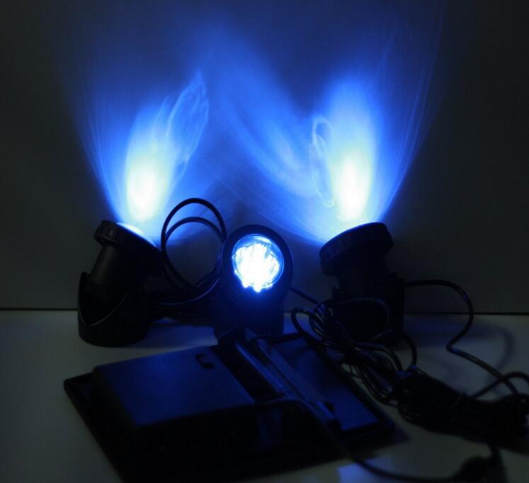 

LED Solar Powered 3 Lamps Landscape Spotlight Projection Light for Garden Pool Pond Outdoor Lighting Underwater Lights