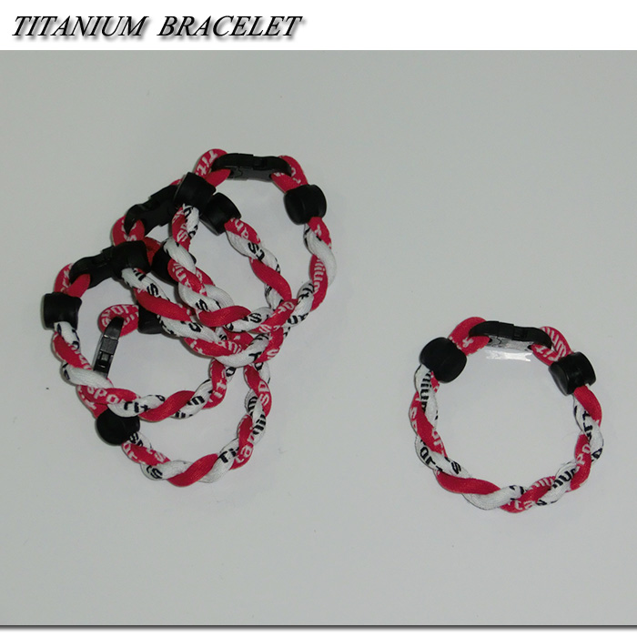 

Titanium Rope Braided Bracelet, Twisted Rope Bracelet, Sports Bracelet, Team Spirit Bracelet