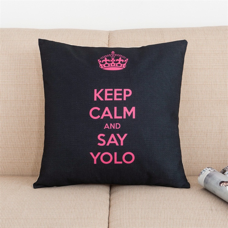 KEEP CALM AND SAY YOLO