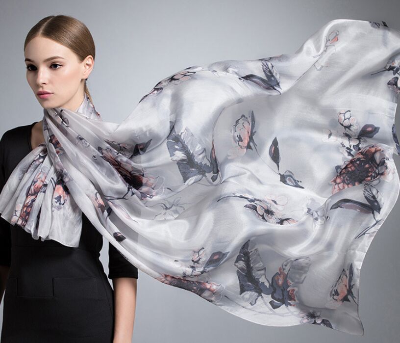 

Gorgeous 100% Silk scarf Shawl SCARF scarves Scarf 12pcs/lot #1428