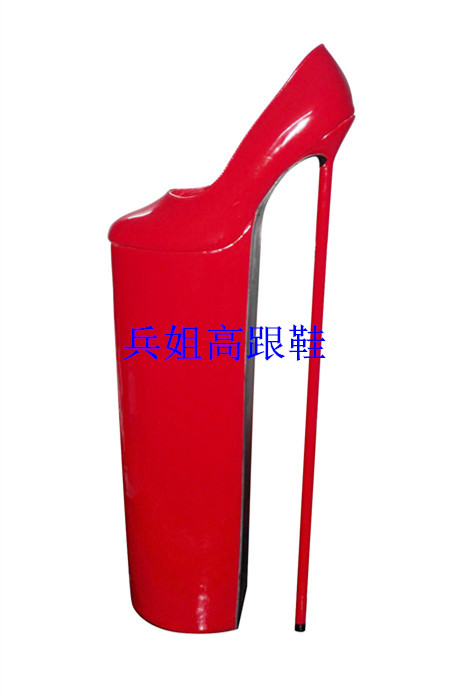 

60CM Heel Height Sexy Round Toe Stiletto Heel Pumps Party Shoes More Colors available NO.P6001, Fuchsia