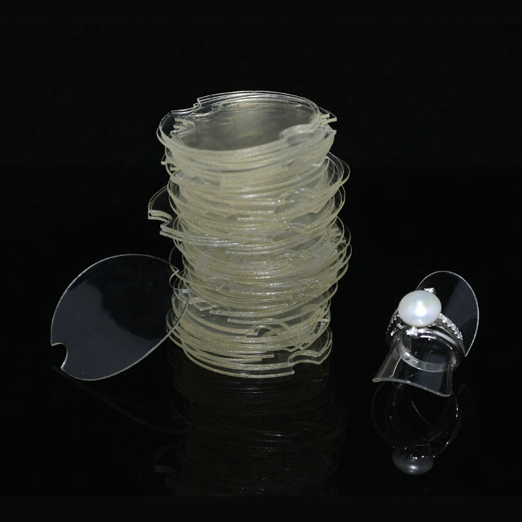 

Free Shipping Plastic Clear Sheet Rings Display 20Pcs/lot Fashion Jewelry Stand Display Showcase Rings Earrings Holder 38mm sheet, Black;white