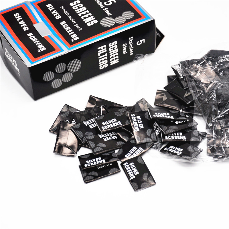 

500pcs/box 20mm Metal Filters Smoking Pipe Screens for Smoking Pipe Screen Acrylic Bongs Multi Functional Accessories