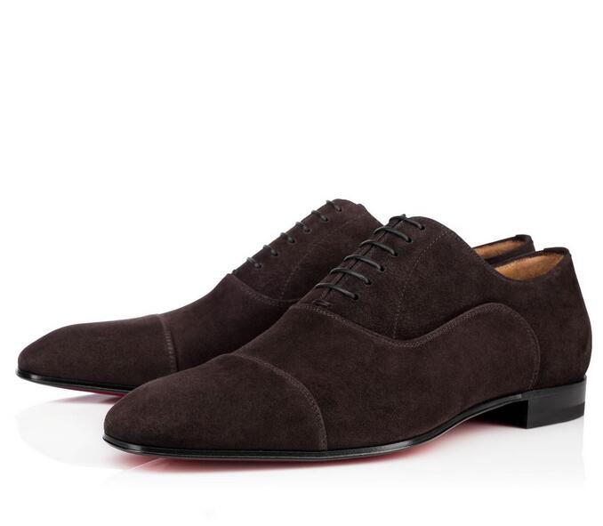red bottom oxford shoes