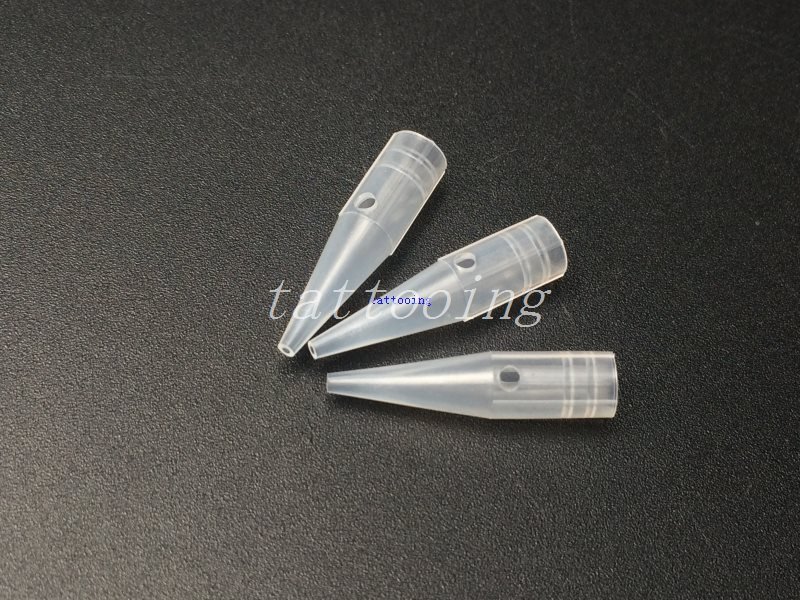 

100Pcs Disposable 3 RL Needle Cap For Sunshine Permanent Makeup Tattoo Machine Needle Tips