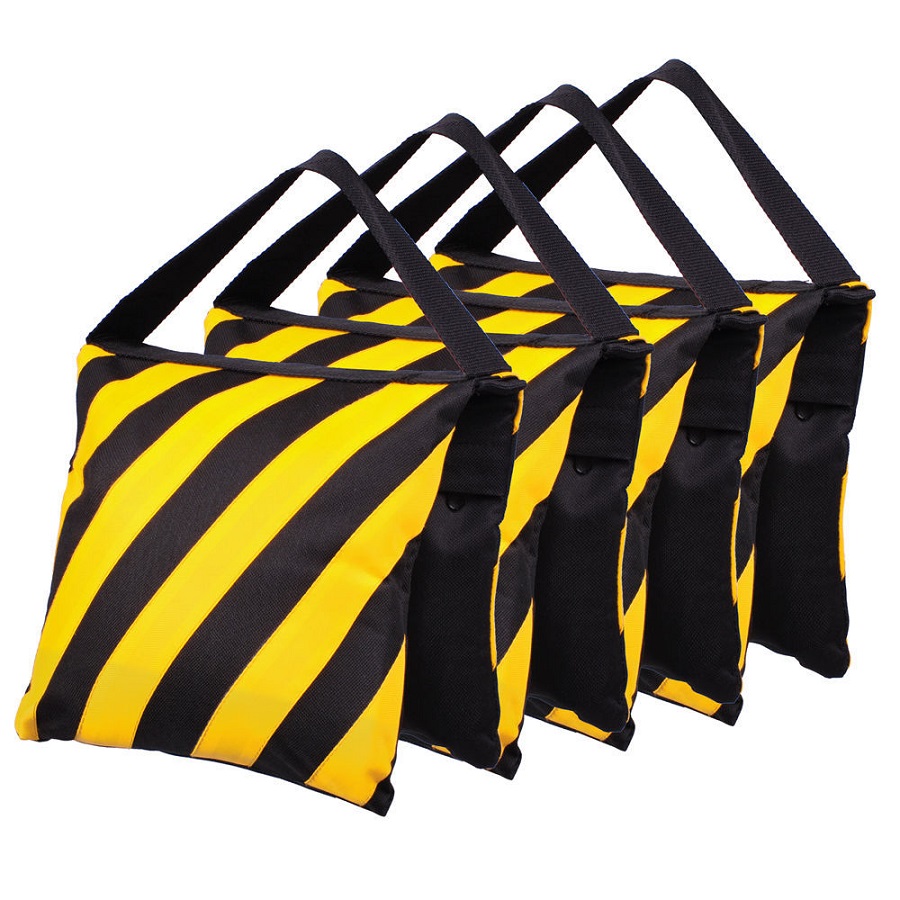 

empty balance sandbags for photography weight bags to help tripod photography equiments stand firmly