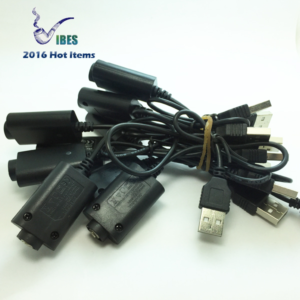 

USB Cable Charger Electronic Cigarette Ego T EVOD Battery 510 4.2V 420mA 5V input Ecig Batteries Chargers DHL Delivery